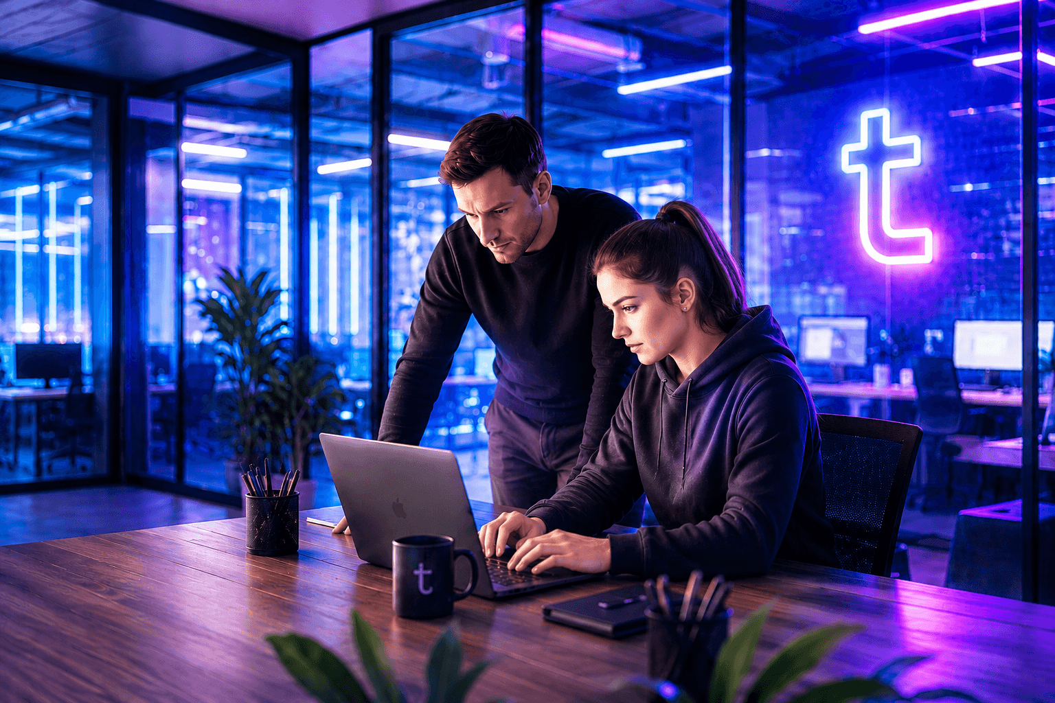 Специалисты tehama.ru работают с IT-инфраструктурой